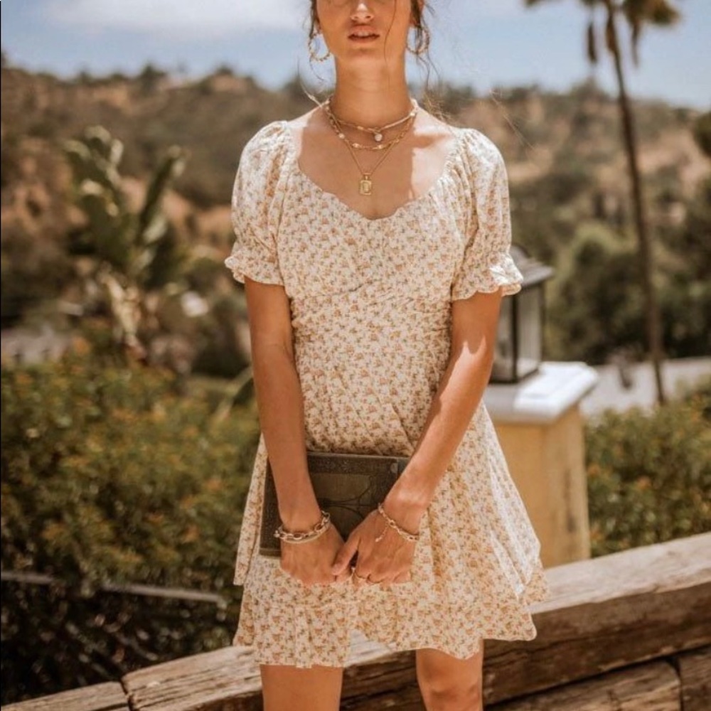 Bohme Floral Mini Dress XS